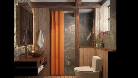 Deboche Lodge - En-suite Badezimmer