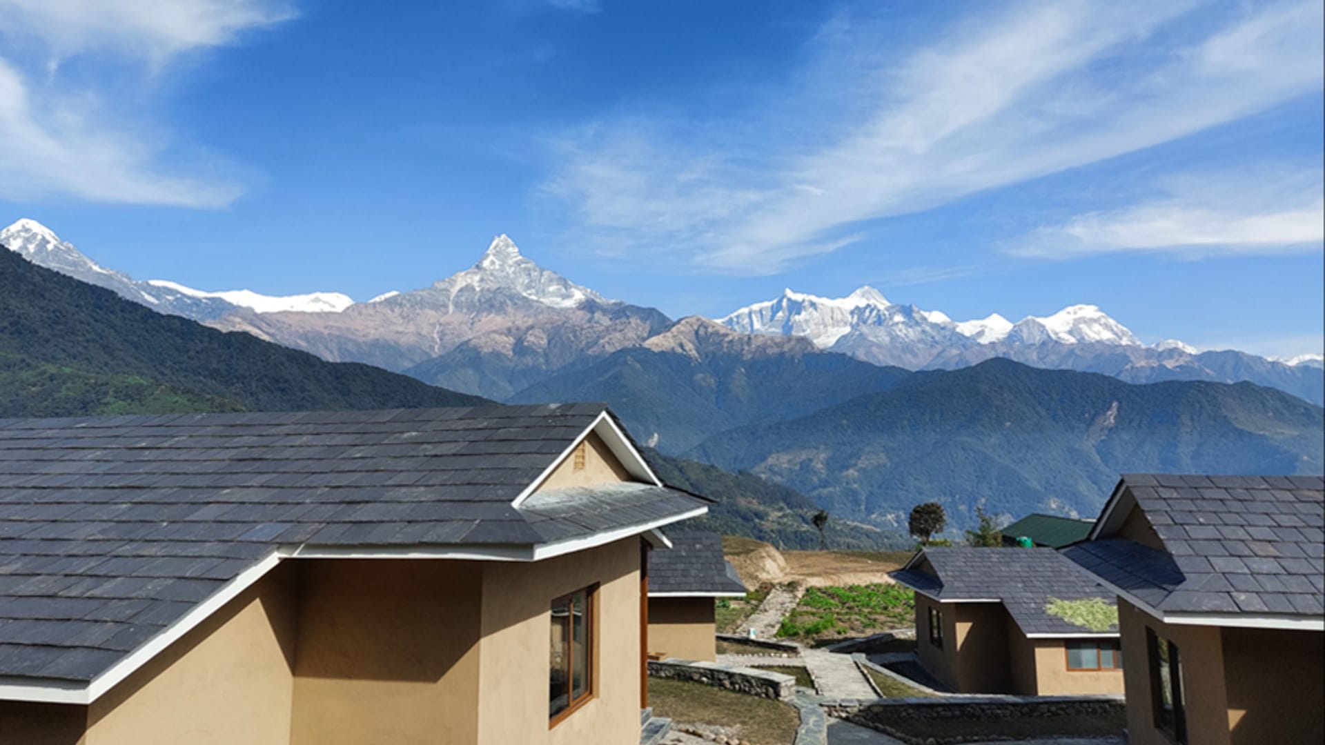 Dhampus-Lodge - view from Lodge