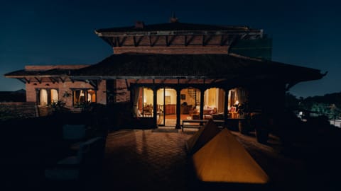 Dwarikas Hotel - die Royal-Suite von aussen