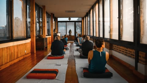 Dwarikas Hotel - Yoga Stunde