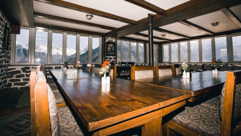 Kongde Lodge - Speisesaal