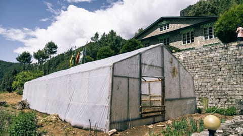 Monjo-Lodge - organischer Garten