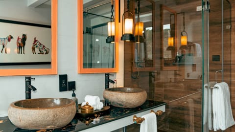 Shinta-Mani Mustang - En-suite Badezimmer