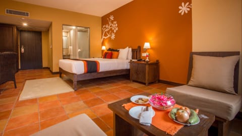 Temple Tree Resort - Deluxe-Zimmer mit Sitzgelegenheit