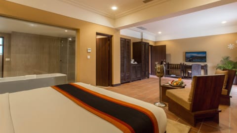 Temple Tree Resort - SChlafzimmer einer Executive Suite